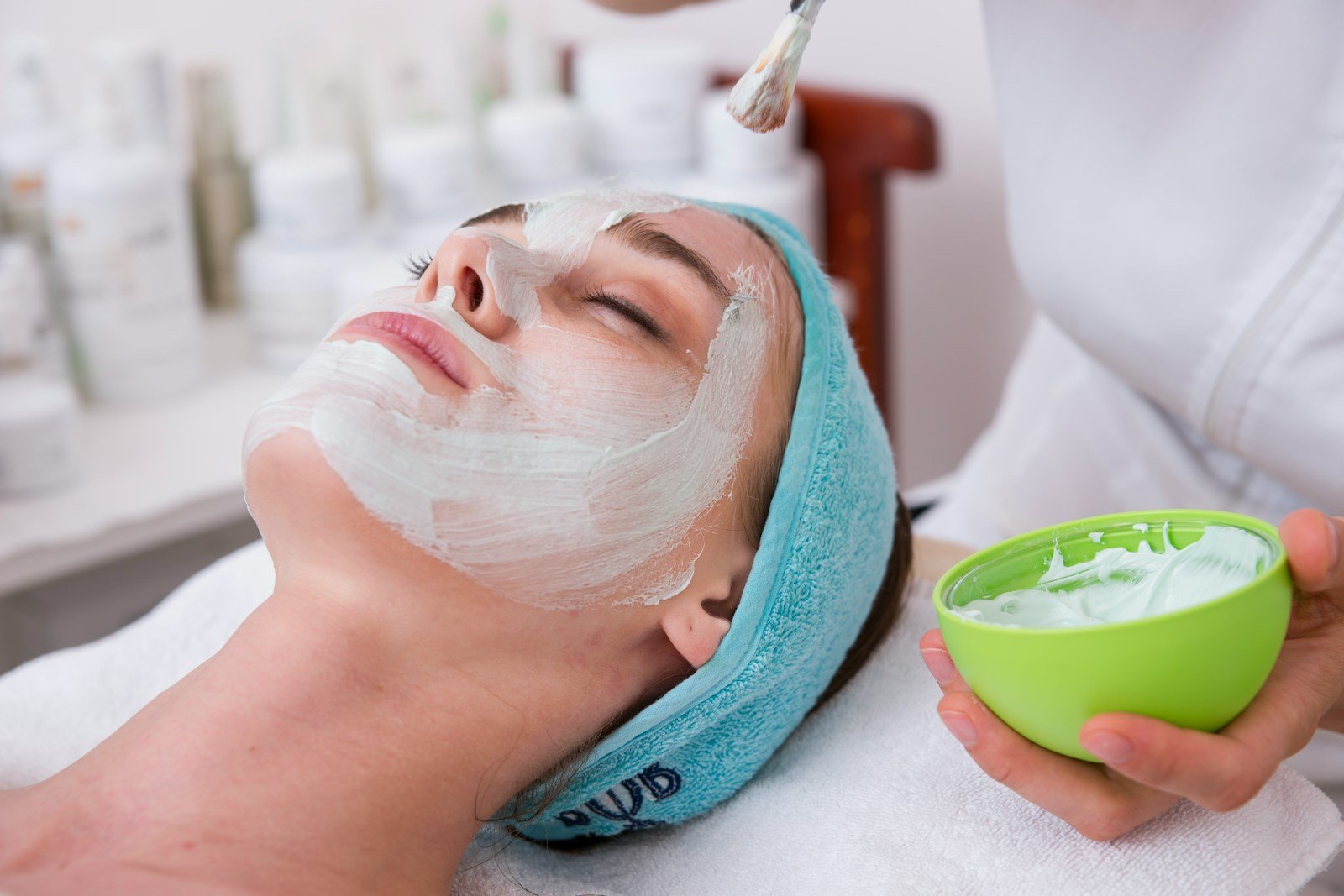 Productos profesionales para tratamientos en centro estetica bejar